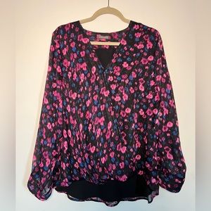NWT Vince Camuto wrap blouse XL